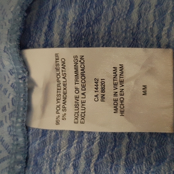 MPG women's size Medium go anywhere blue athletic sporty skirt - Picture 4 of 6